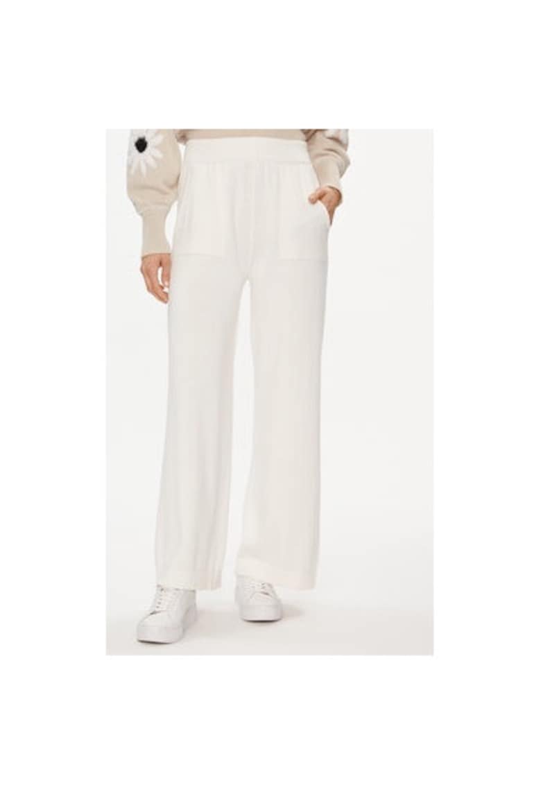 Pantaloni dama -  303813260 - Bumbac - Bej