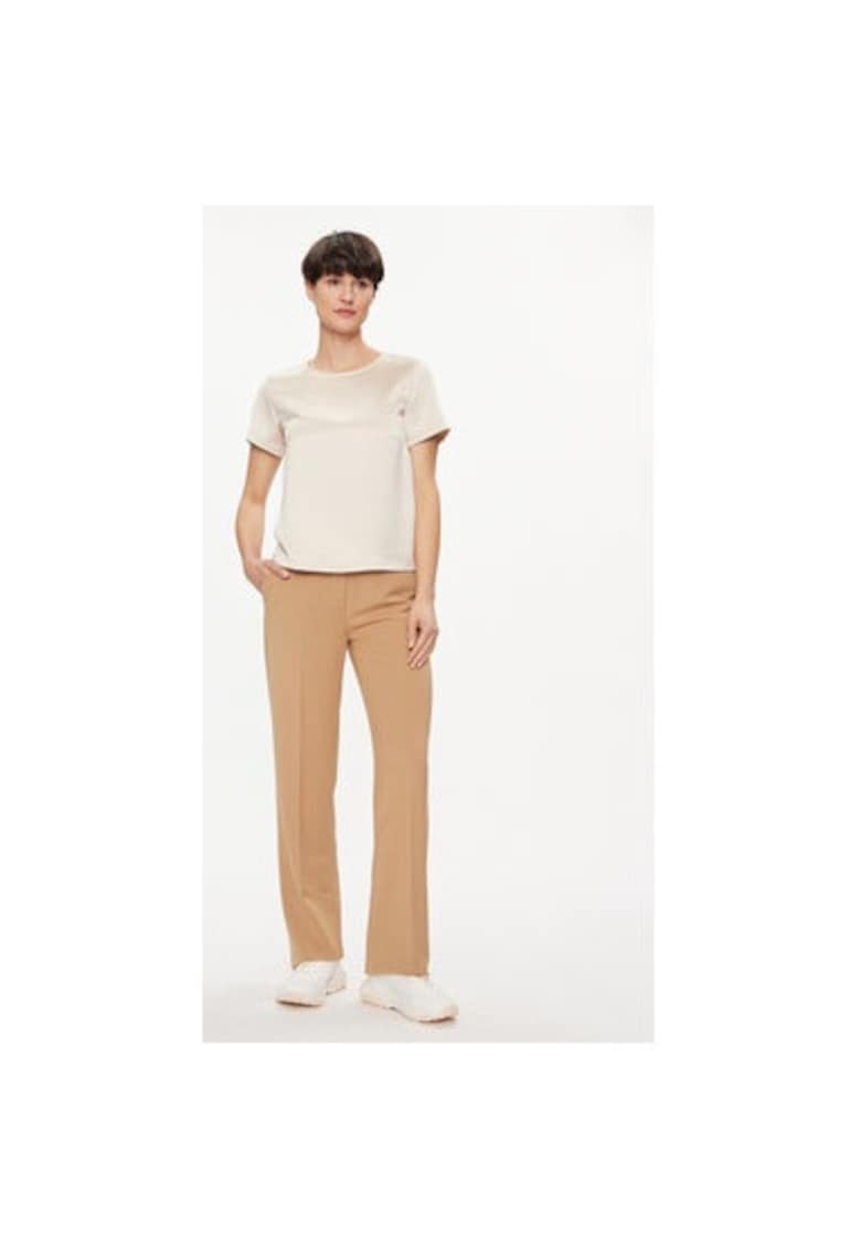 Pantaloni dama -  303813130 - Poliester/Viscoza - Bej