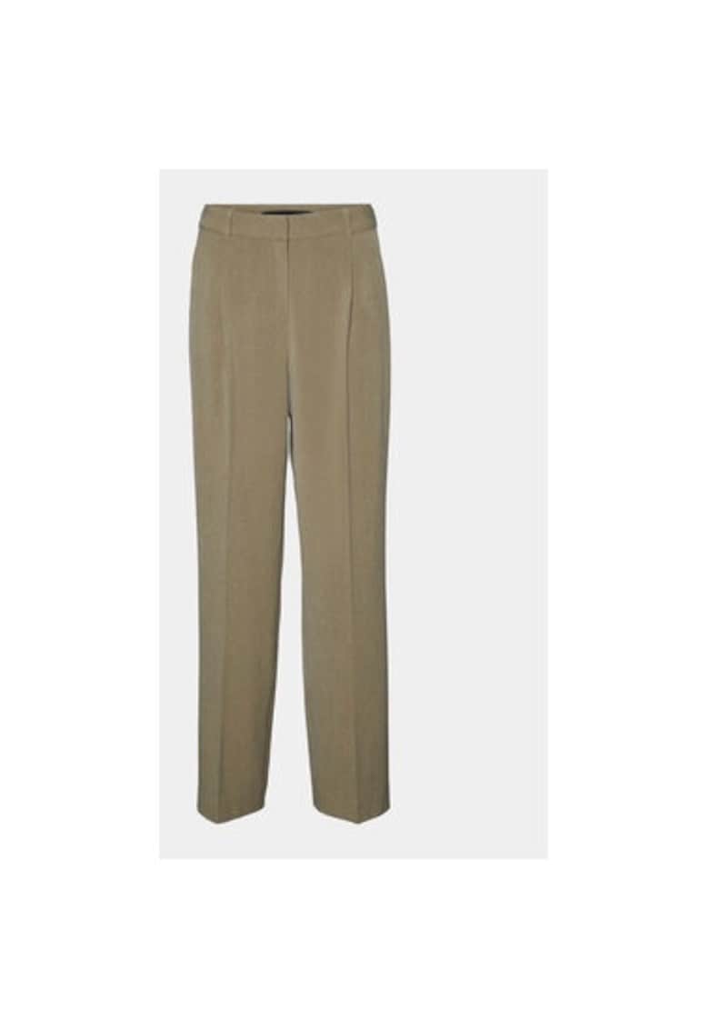 Pantaloni dama -  303566456 - Poliester/Viscoza - Bej