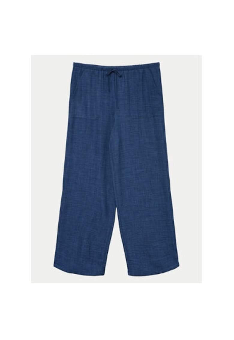 Vero Moda Pantaloni dama - 304786594 - Poliester - Albastru - Albastru