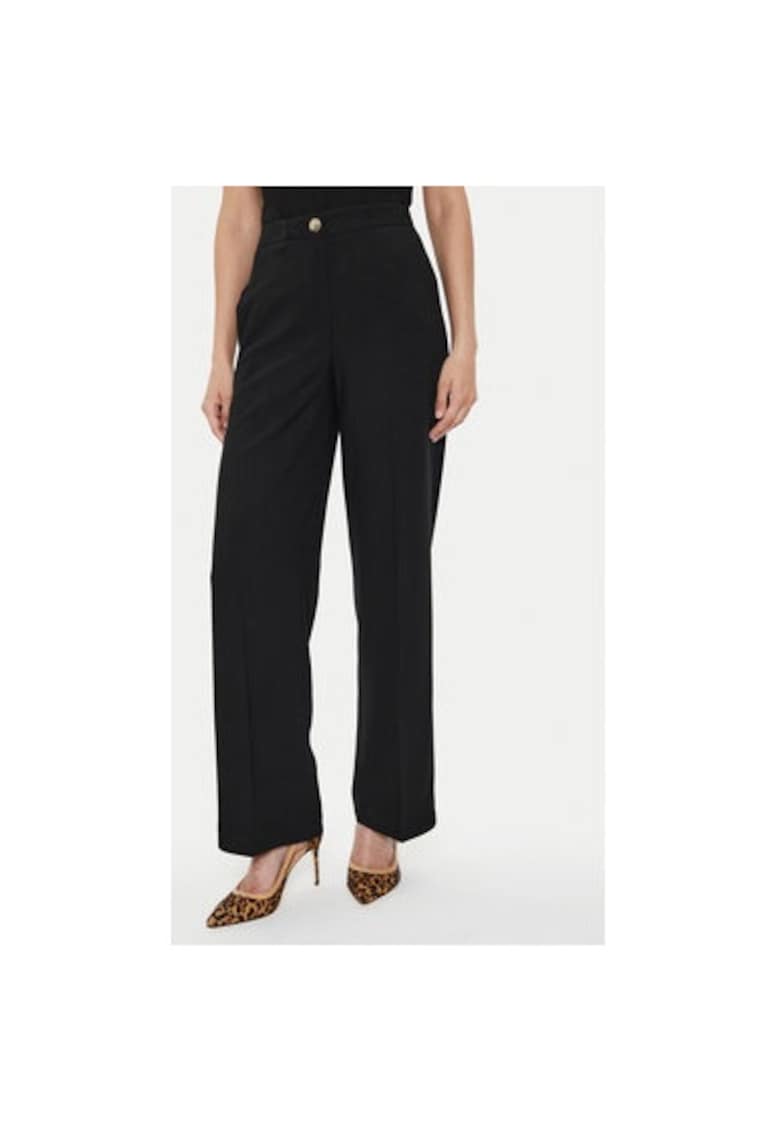 Pantaloni dama -  304549533 - Viscoza/In - Negru