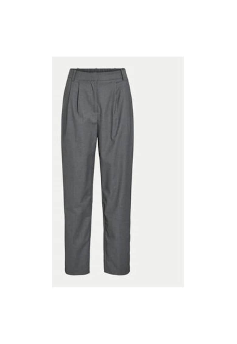 Pantaloni dama -  304768323 - Poliester/Viscoza - Gri