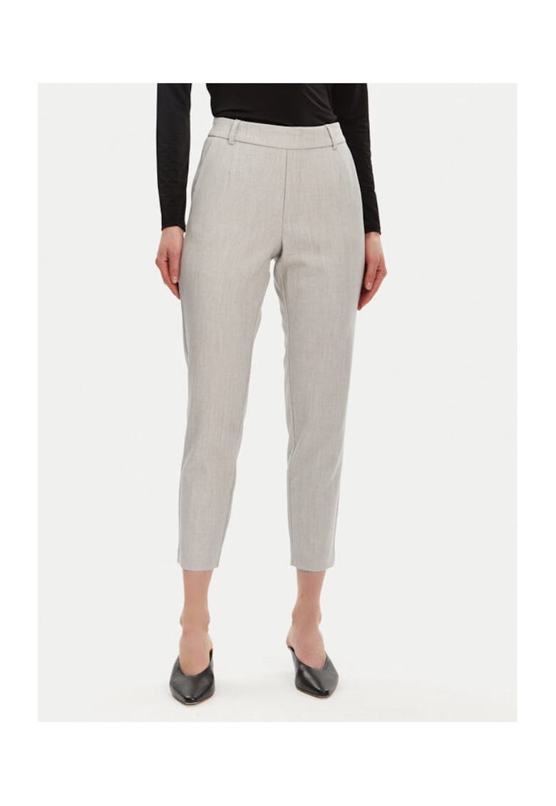 Pantaloni dama - 304902901 - Poliester/Viscoza - Gri - Gri