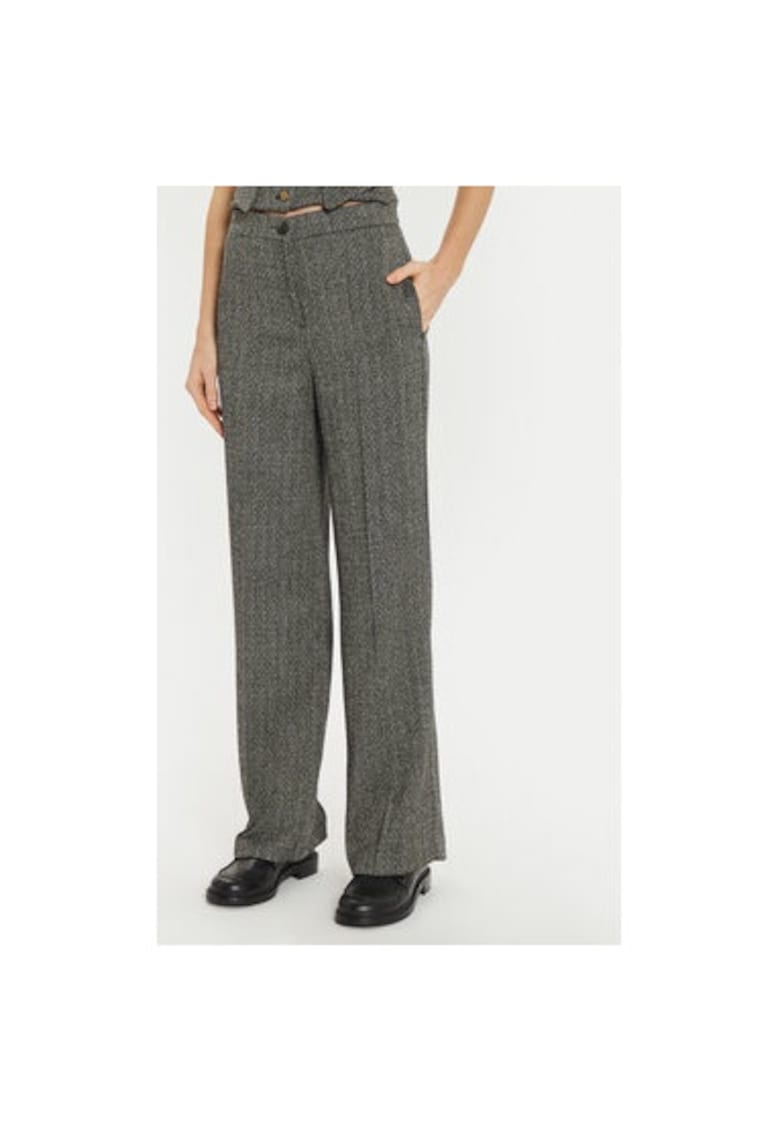 Vicolo Pantaloni dama - 304948749 - Poliester/Acetat - Gri - Gri