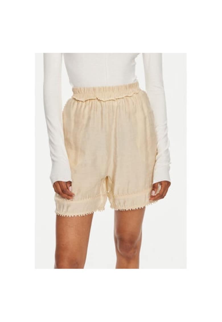 Pantaloni scurti dama -  304000416 - Modal/Poliester - Bej