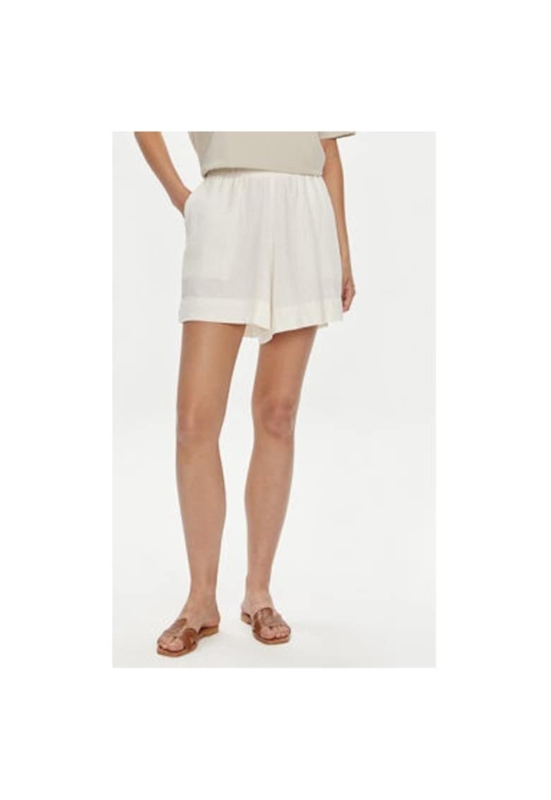 Pantaloni scurti dama - 304508523 - In/Viscoza - Bej