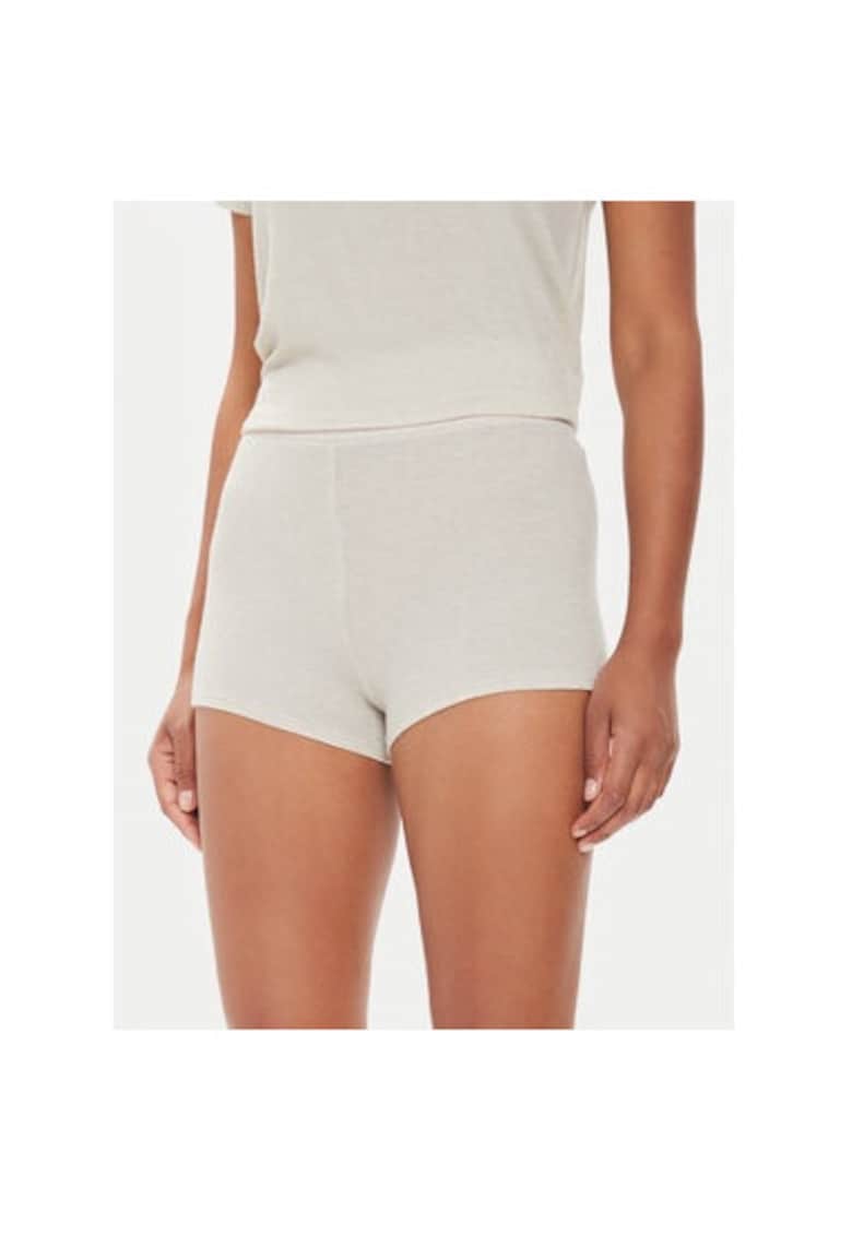 Pantaloni scurti dama -  303927400 - Modal/Lana - Bej Pantaloni scurti dama -  303927400 - Modal/Lana - Bej