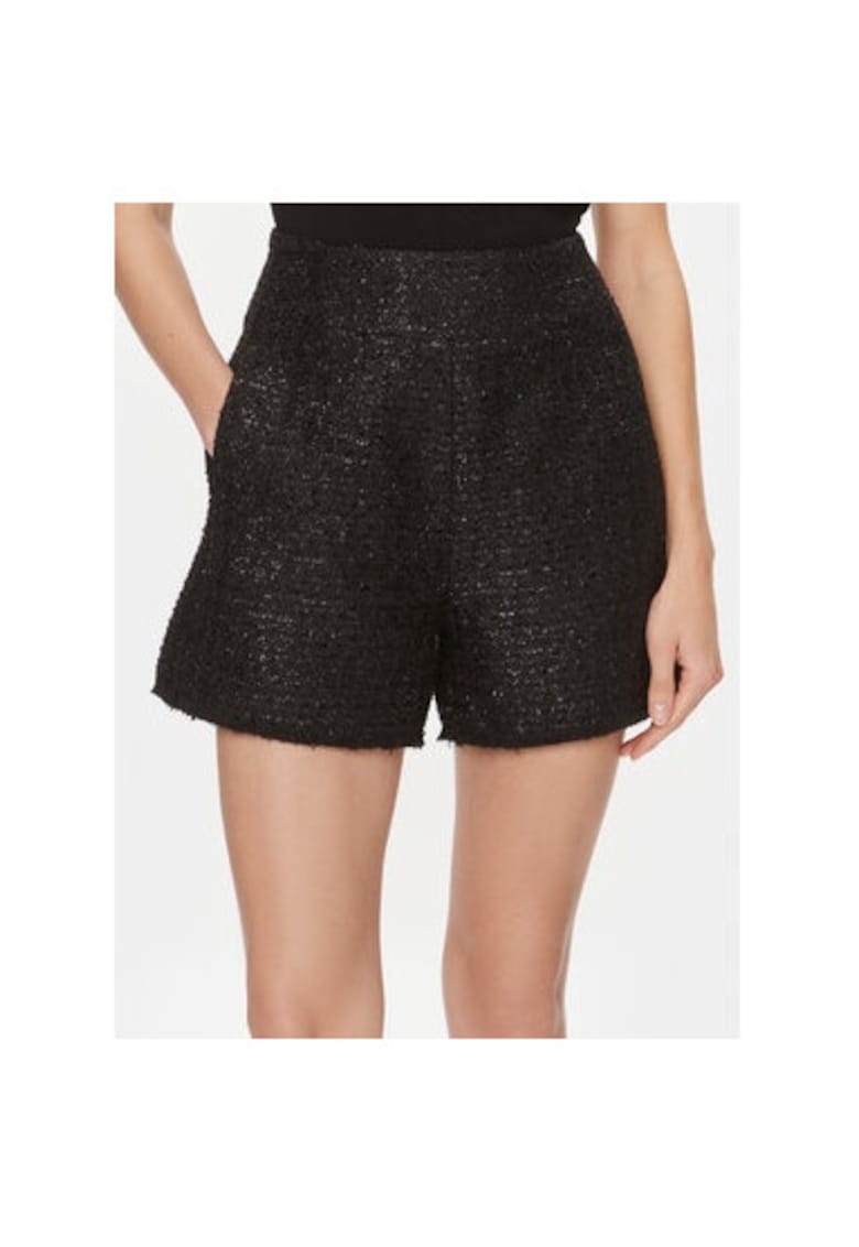 Pantaloni scurti dama -  303666491 - Poliester - Negru