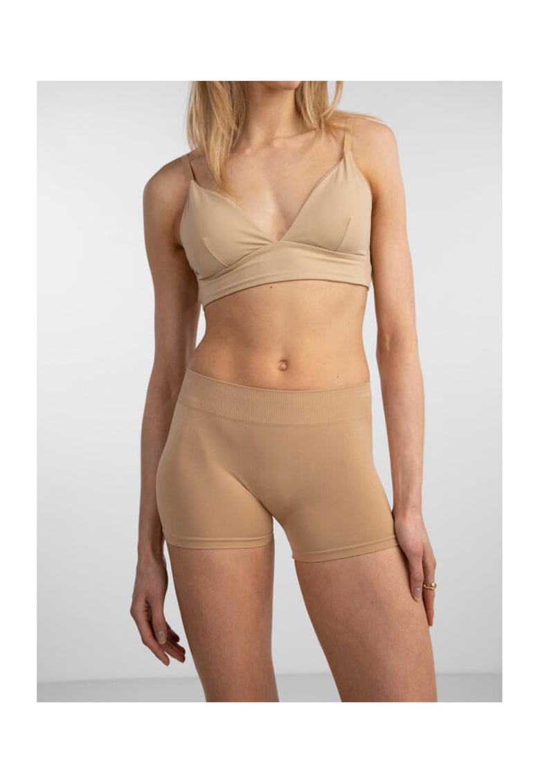 Pantaloni scurti dama - 301792277 - Nylon/Nylon - Bej - Bej