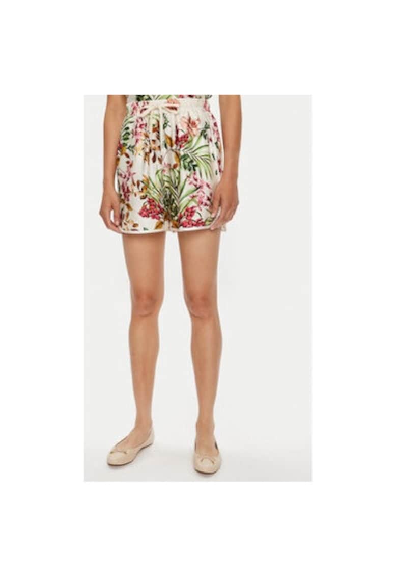 Pantaloni scurti dama -  304532009 - Viscoza - Multicolor