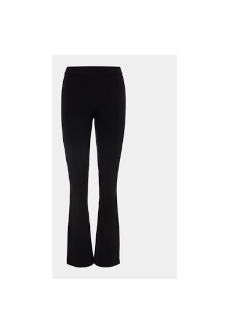 Pantaloni dama - 303613358 - Viscoza/Nylon - Negru Pantaloni dama - 303613358 - Viscoza/Nylon - Negru