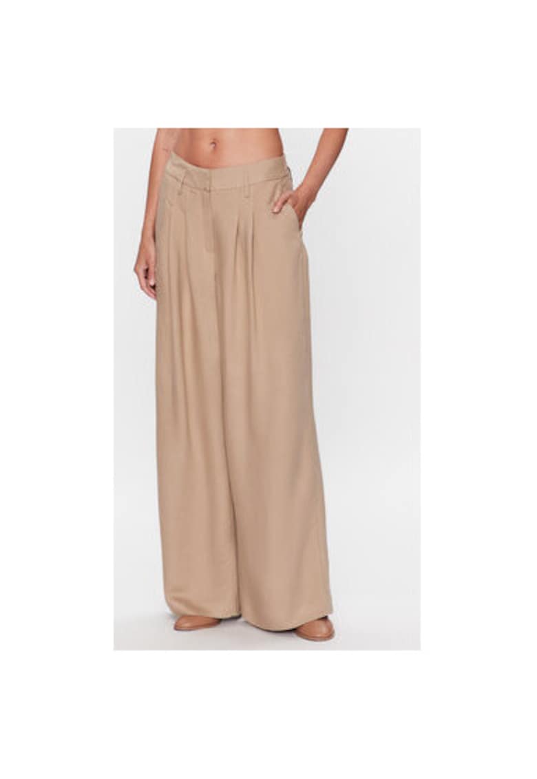 Pantaloni Dama -  302672271 - Viscoza - In - 34 - Bej Pantaloni Dama -  302672271 - Viscoza - In - 34 - Bej