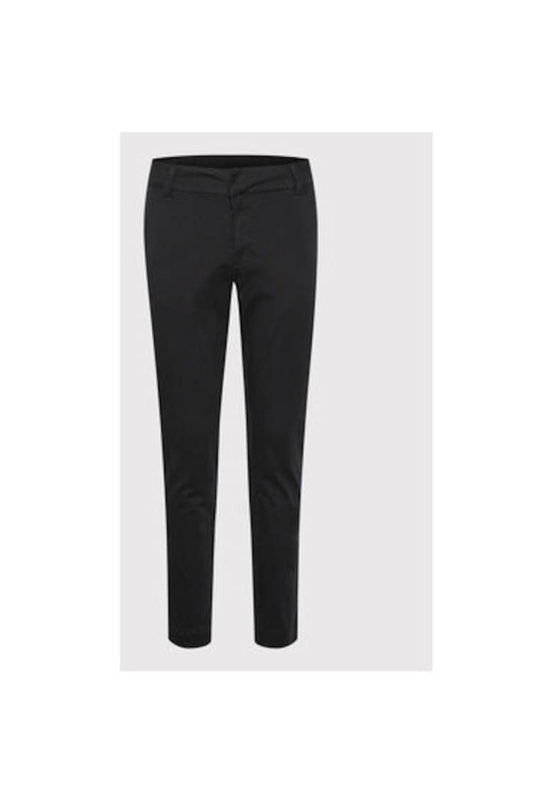Pantaloni dama -  300697504 - Bumbac - Negru Pantaloni dama -  300697504 - Bumbac - Negru