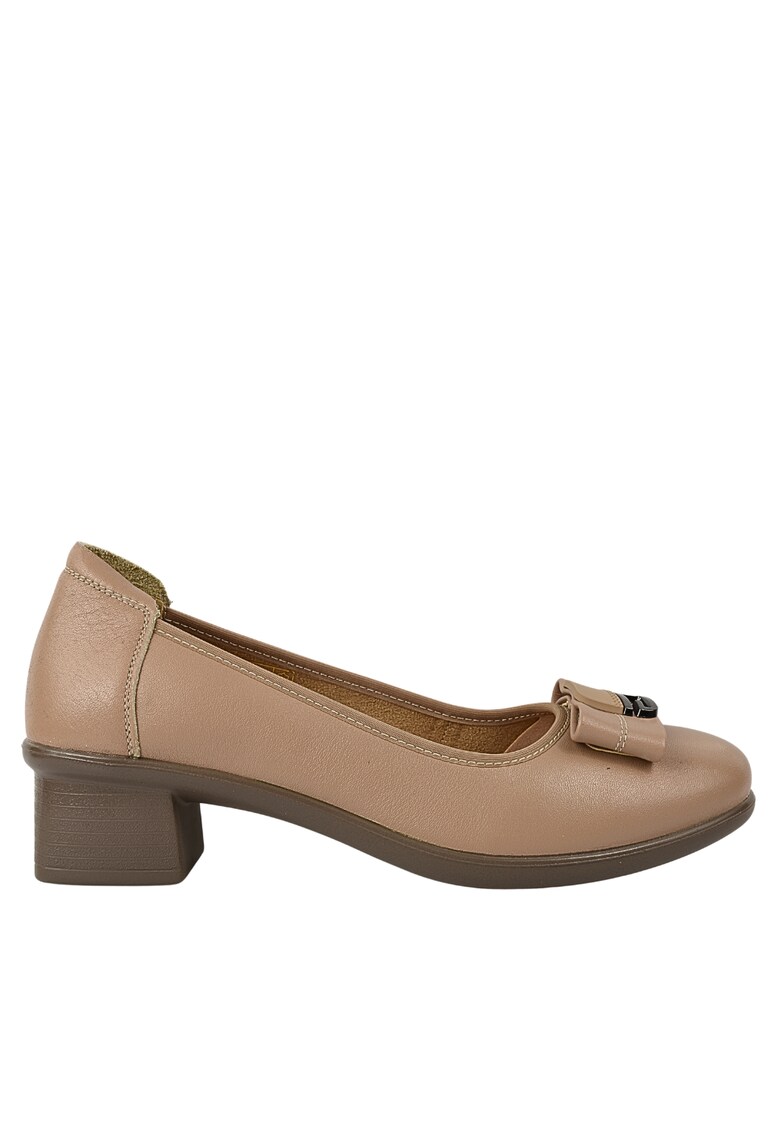 Pantofi casual - dama - 4725802 bej - piele naturala - Bej
