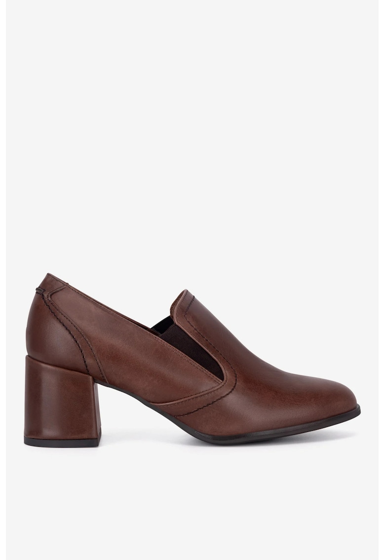 Pantofi dama 5905588857174 - Piele naturala - Maro - Maro