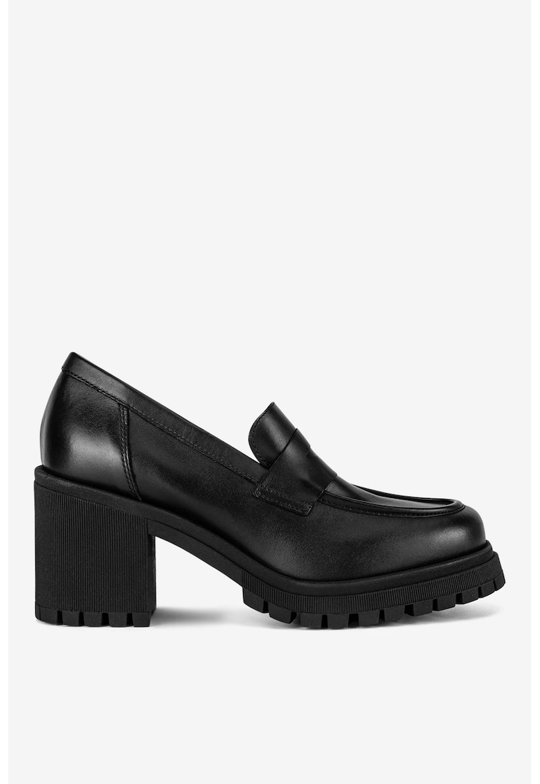 Pantofi dama 5905588913092 - Piele naturala - Negru - Negru
