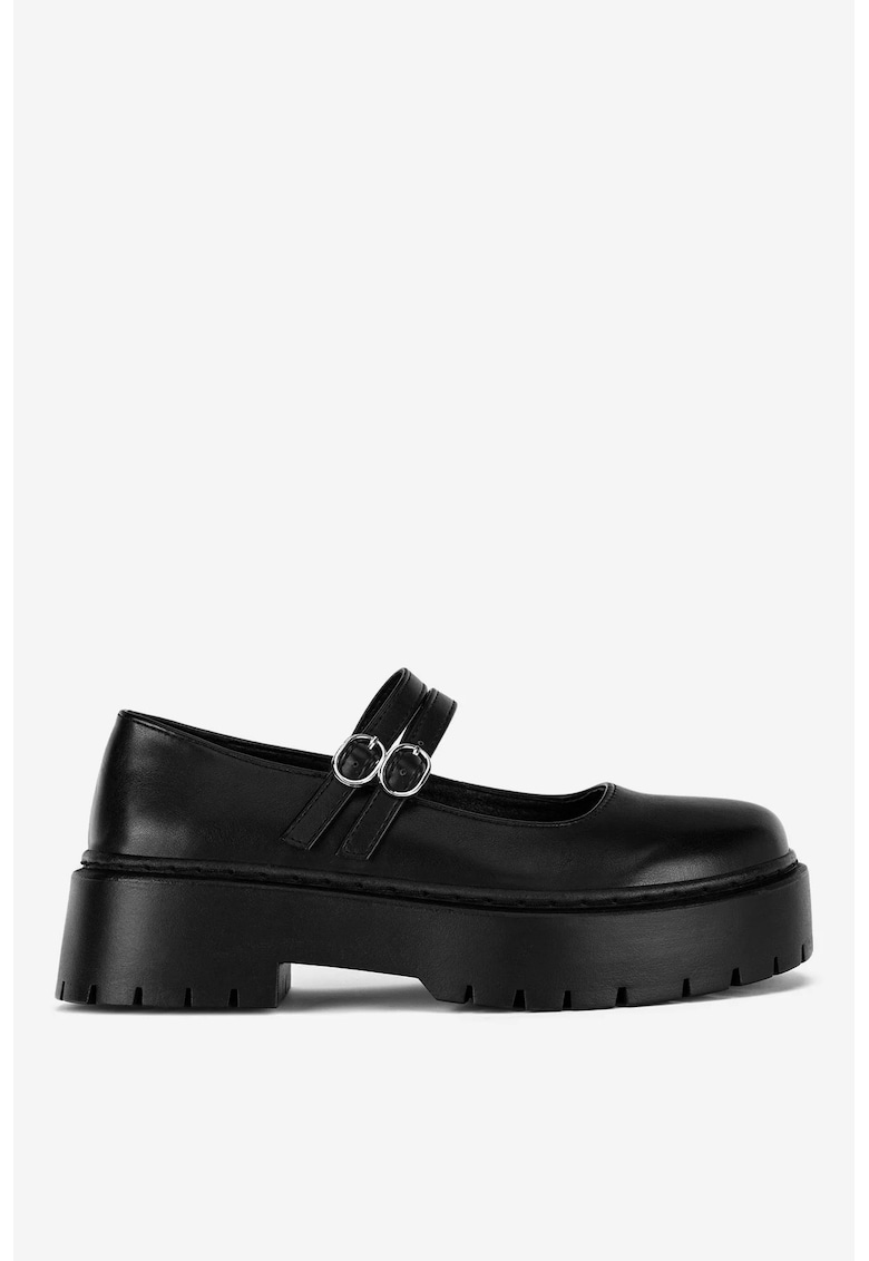 Pantofi dama 5905588745839 - Sintetic - Negru - Negru
