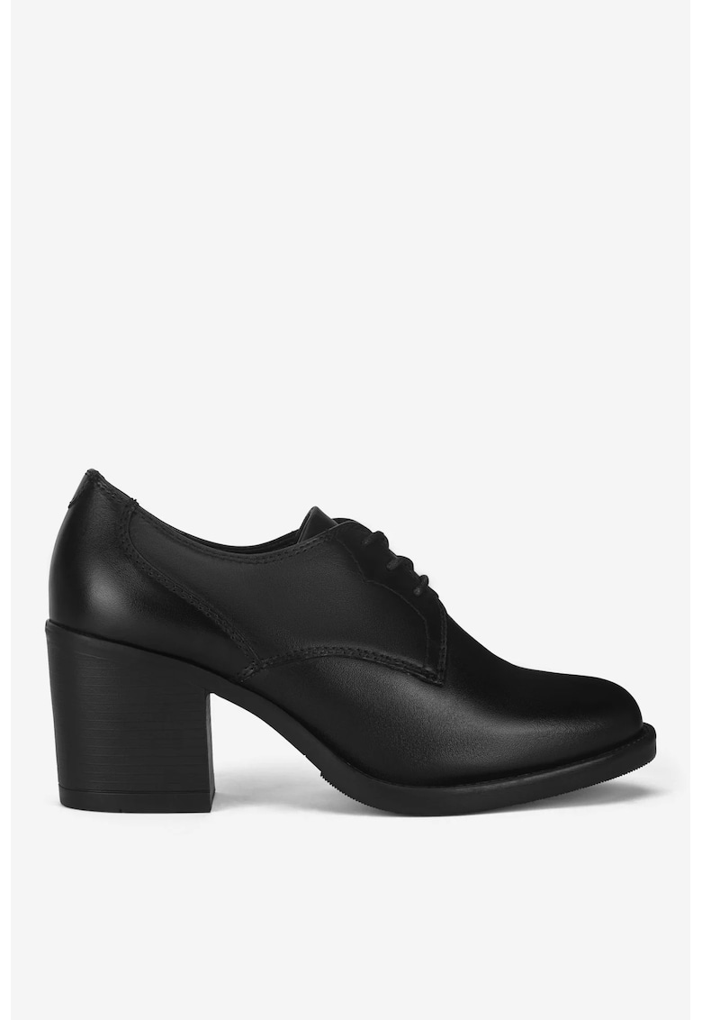 Pantofi dama 5905588932611 - Piele naturala - Negru - Negru