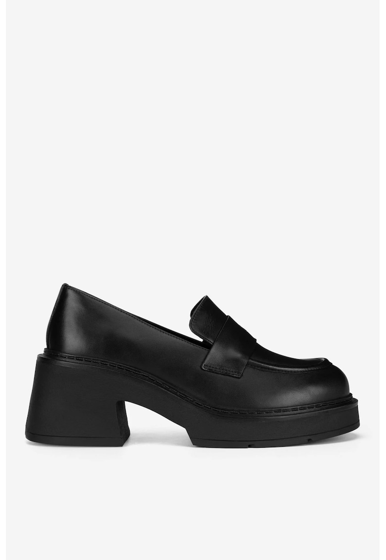 Pantofi dama 5905588991175 - Piele naturala - Negru - Negru