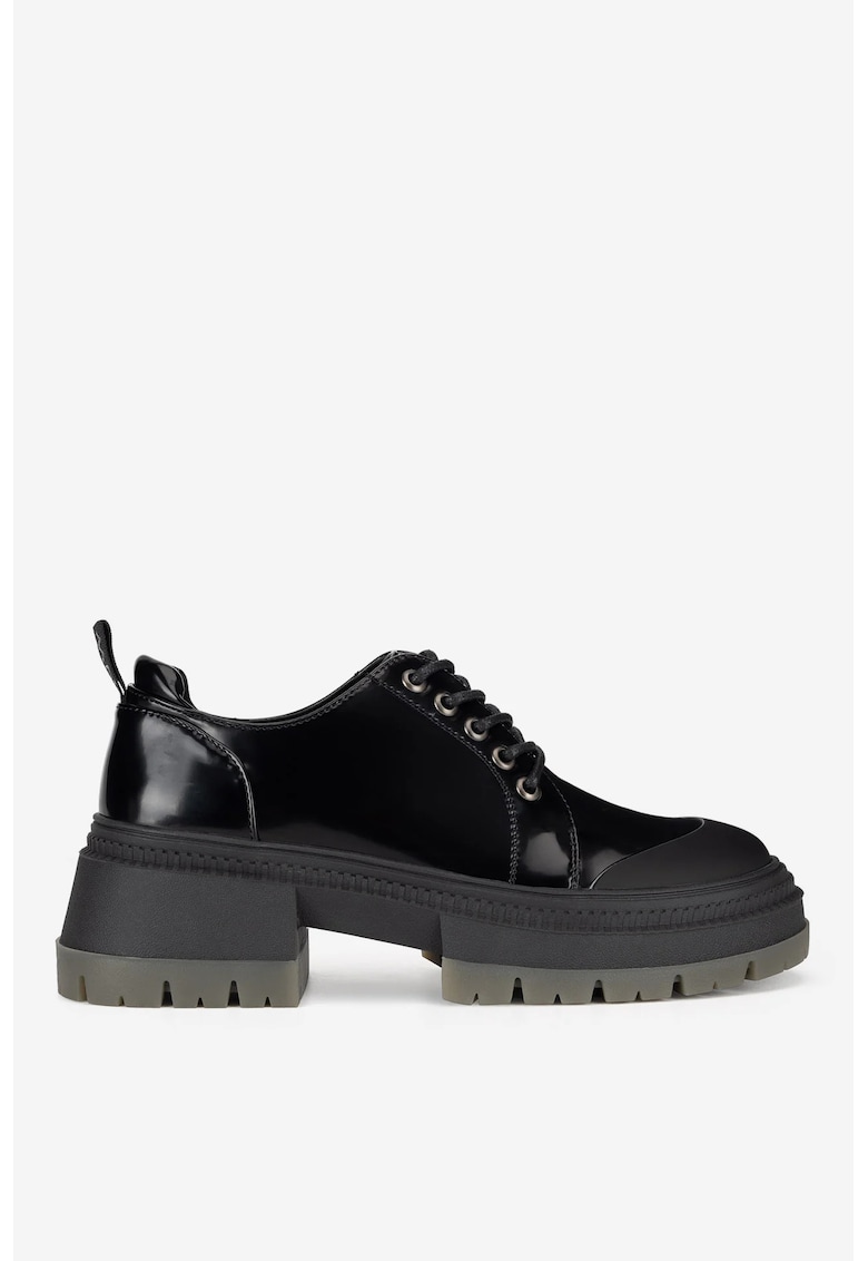 Pantofi dama 5905588943549 - Sintetic - Negru - Negru