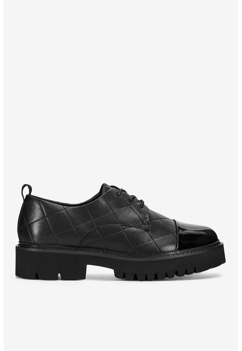 Pantofi dama 5905588955719 - Piele naturala - Negru - Negru