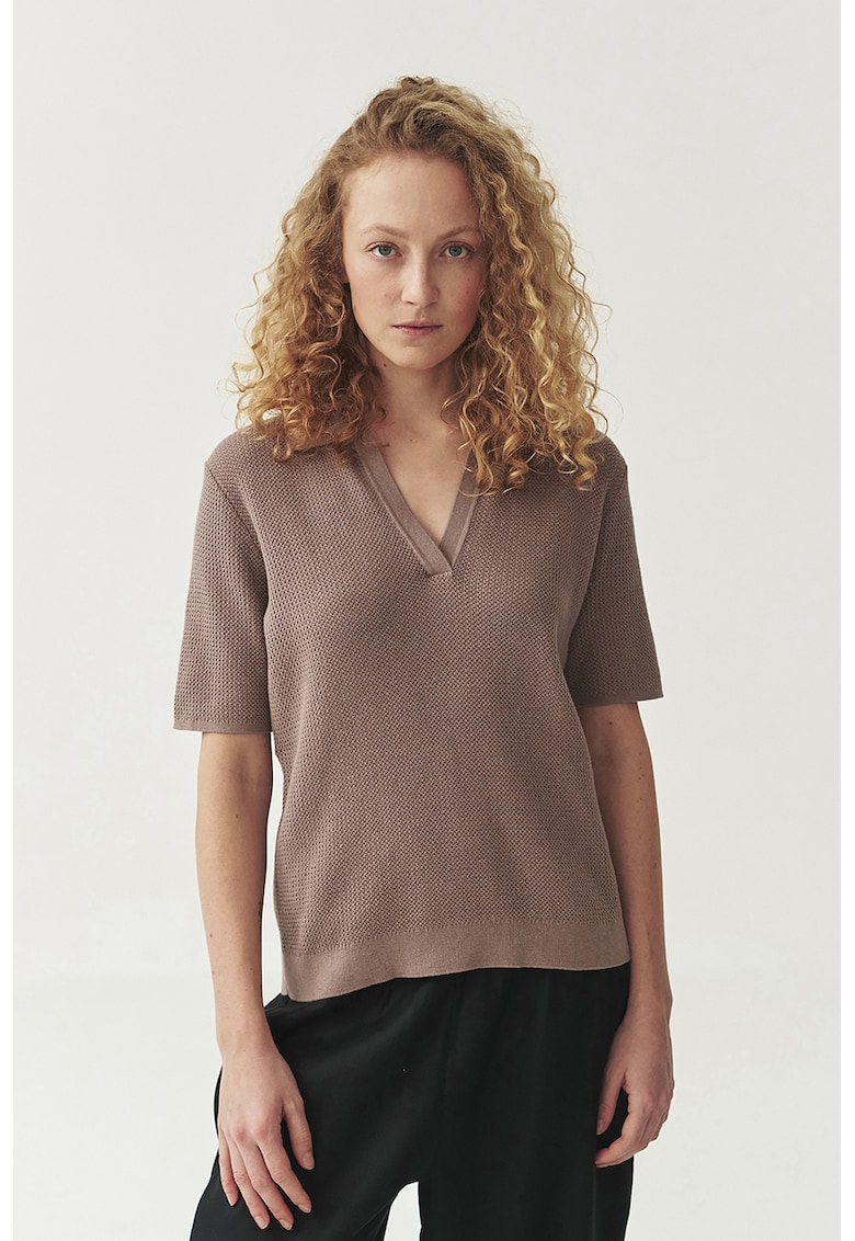 Bluza din amestec de matase Sonar