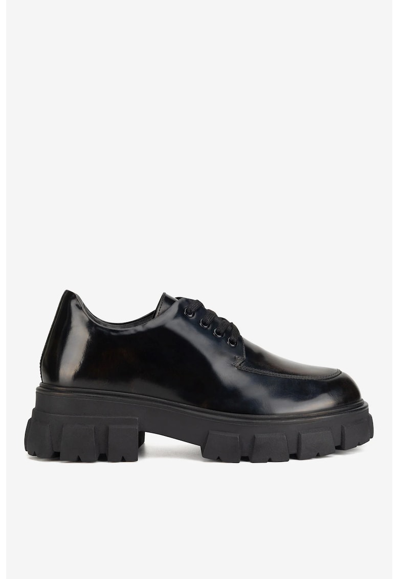 Pantofi dama 5905588814535 - Piele naturala - Negru - Negru