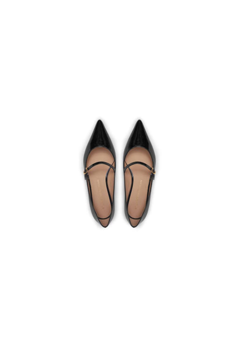 Pantofi dama 305127563 - Piele naturala - Negru - Negru