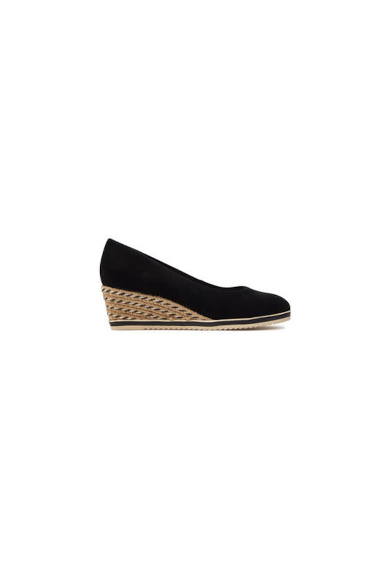 Pantofi dama 303713652 - Piele naturala - Negru - Negru
