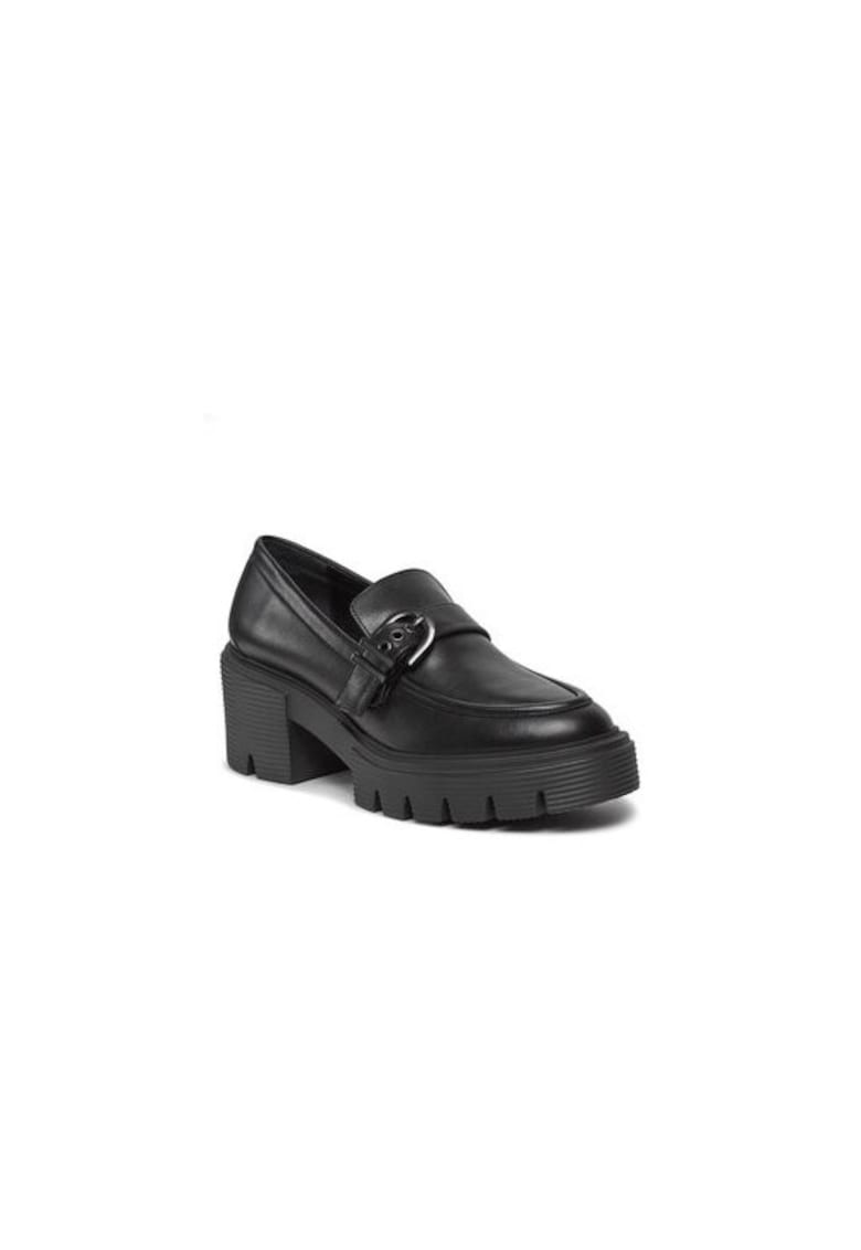 Pantofi dama 303219352 - Piele naturala - Negru - Negru