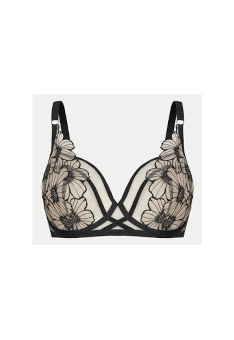 Sutien dama -  304889035 - Poliamida - Negru