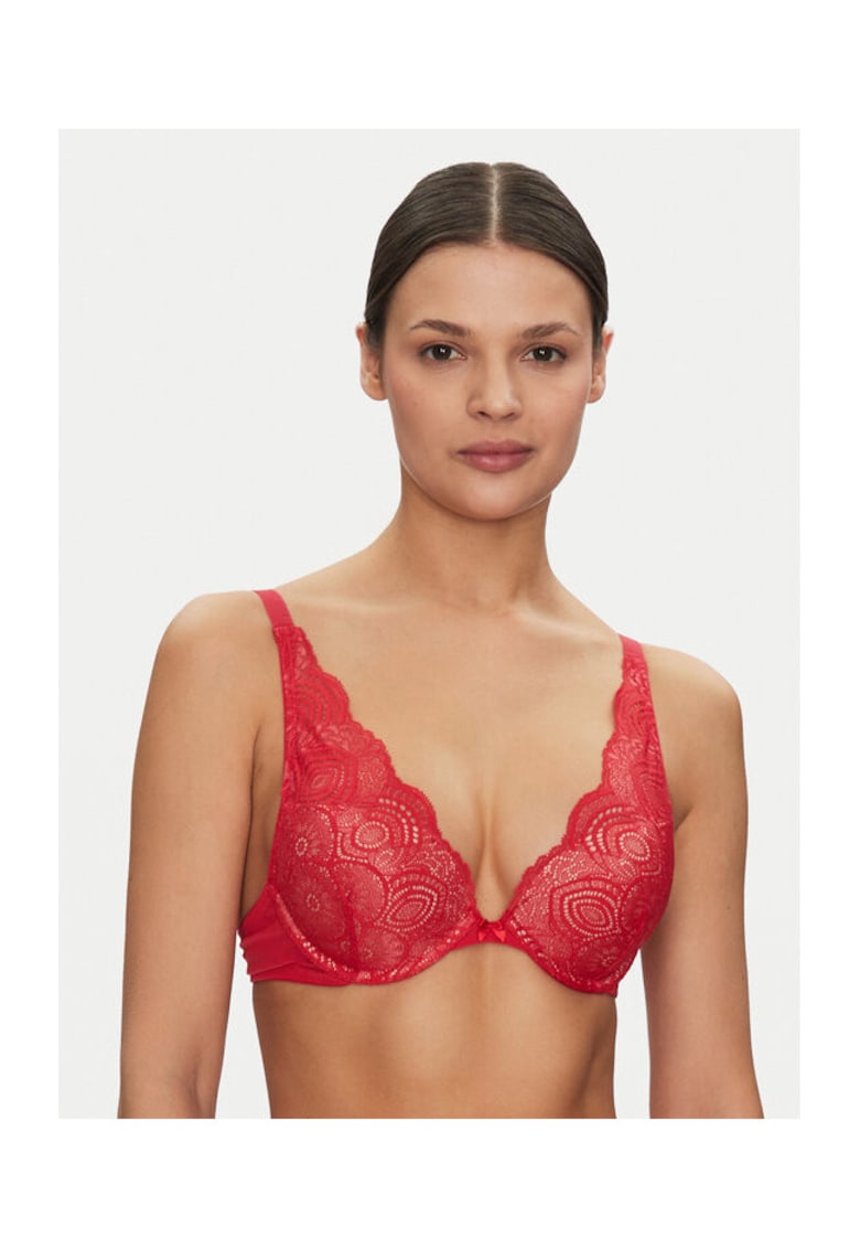Sutien dama - 305314048 - Poliamida/Poliester - Negru - Negru