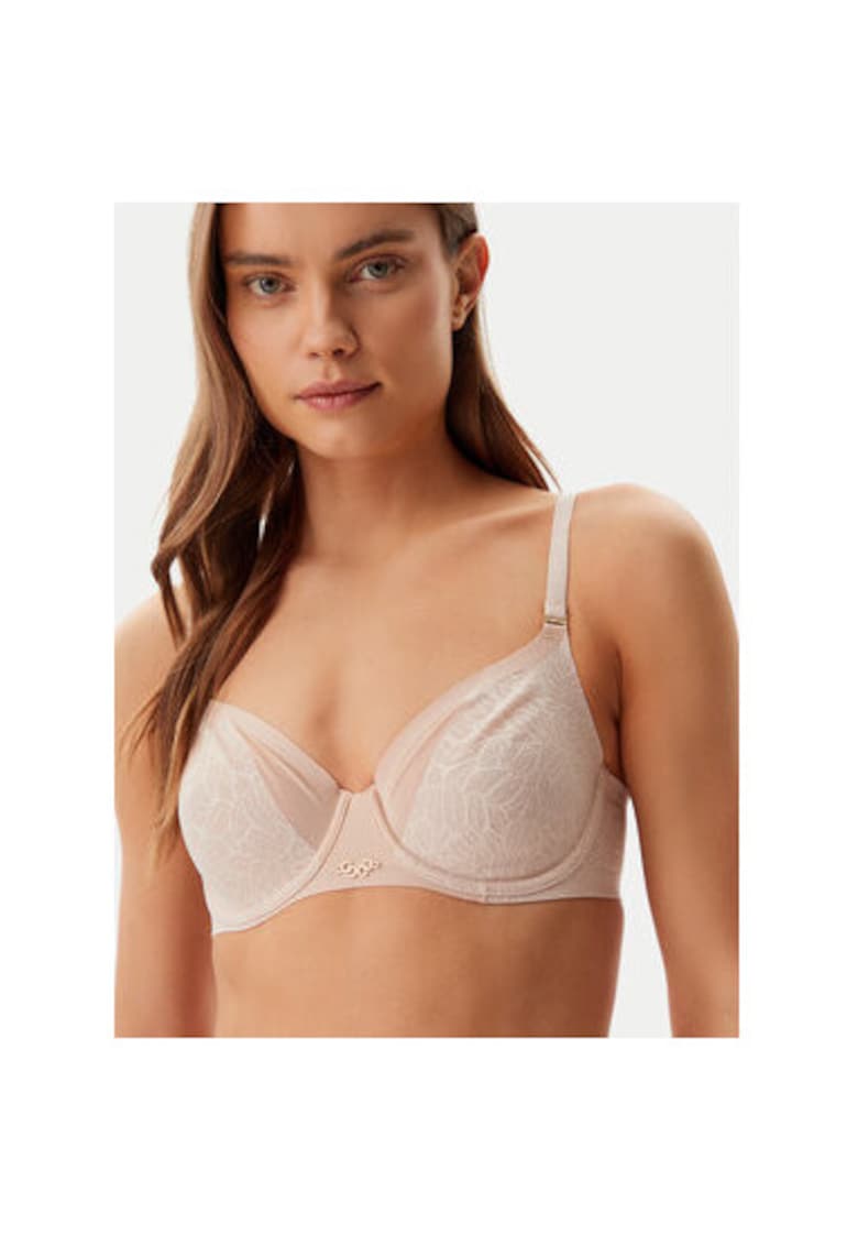 Sutien dama -  304889462 - Bumbac/Elastan - Bej