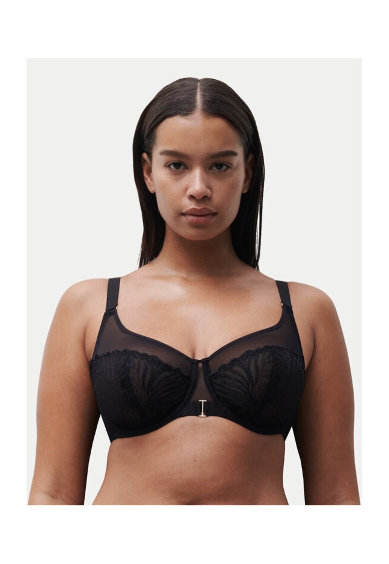 Sutien dama - 304889240 - Poliamida/Elastan - Negru - Negru