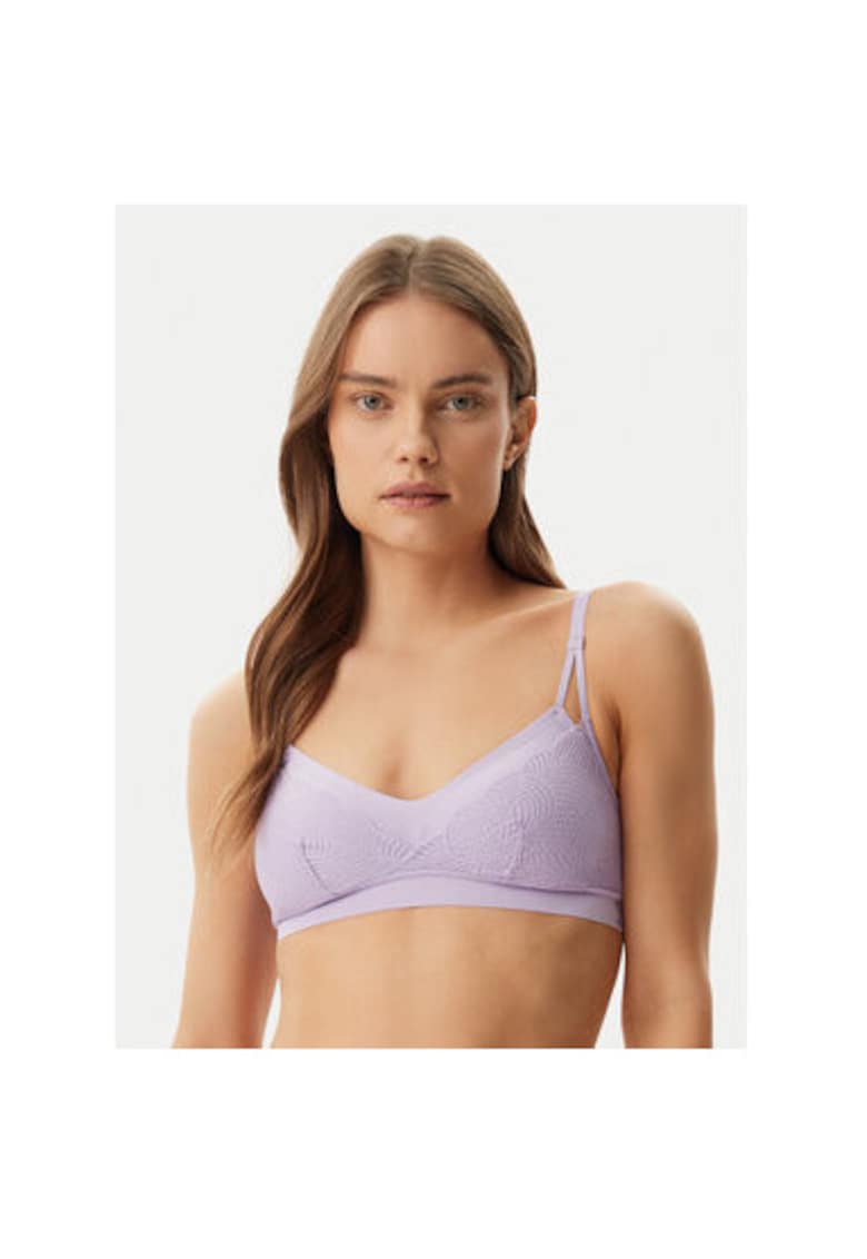 Sutien dama - 304887864 - Nylon/Elastan - Violet