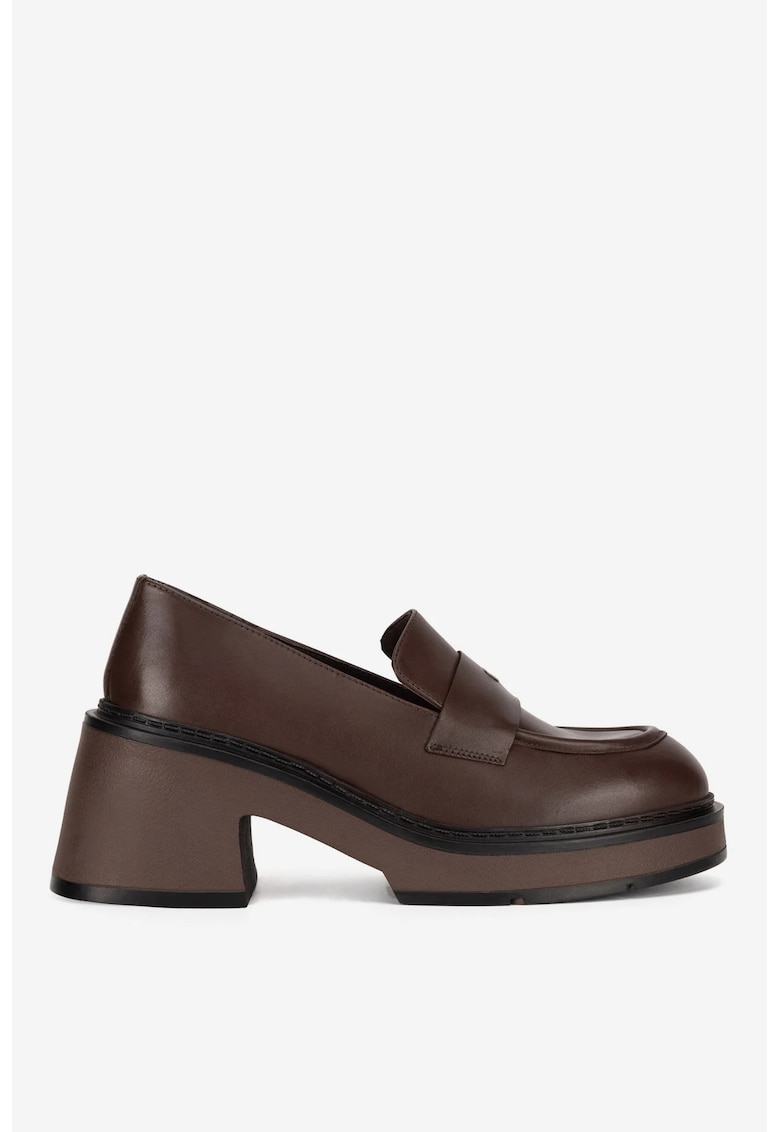Pantofi dama 5905588991168 - Piele naturala - Maro - Maro