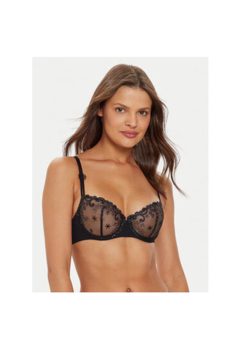 Sutien dama - 304560798 - Poliamida/Elastan - Negru