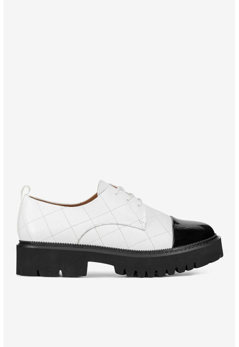 Pantofi dama 5905588955702 - Piele naturala - Alb - Alb