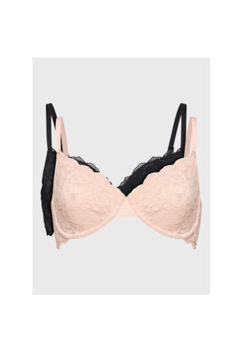 Set 2 sutiene dama -  301665861 - Poliamida - Negru
