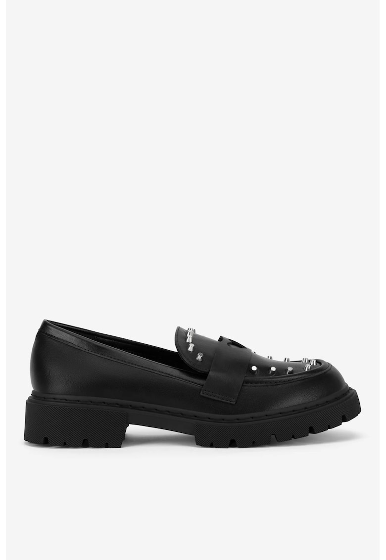 Pantofi dama 5905588780083 - Sintetic - Negru - Negru