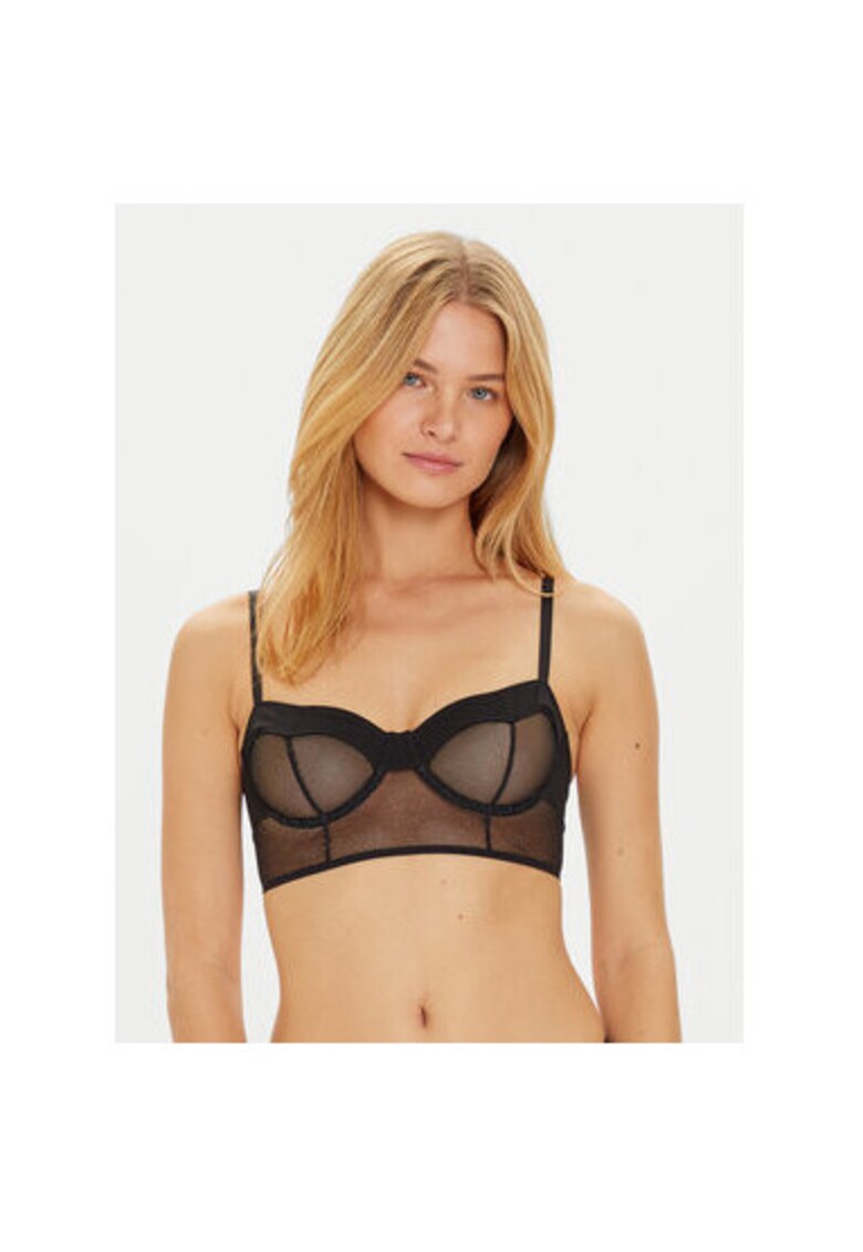 Sutien dama -  304553660 - Viscoza/Poliester - Negru