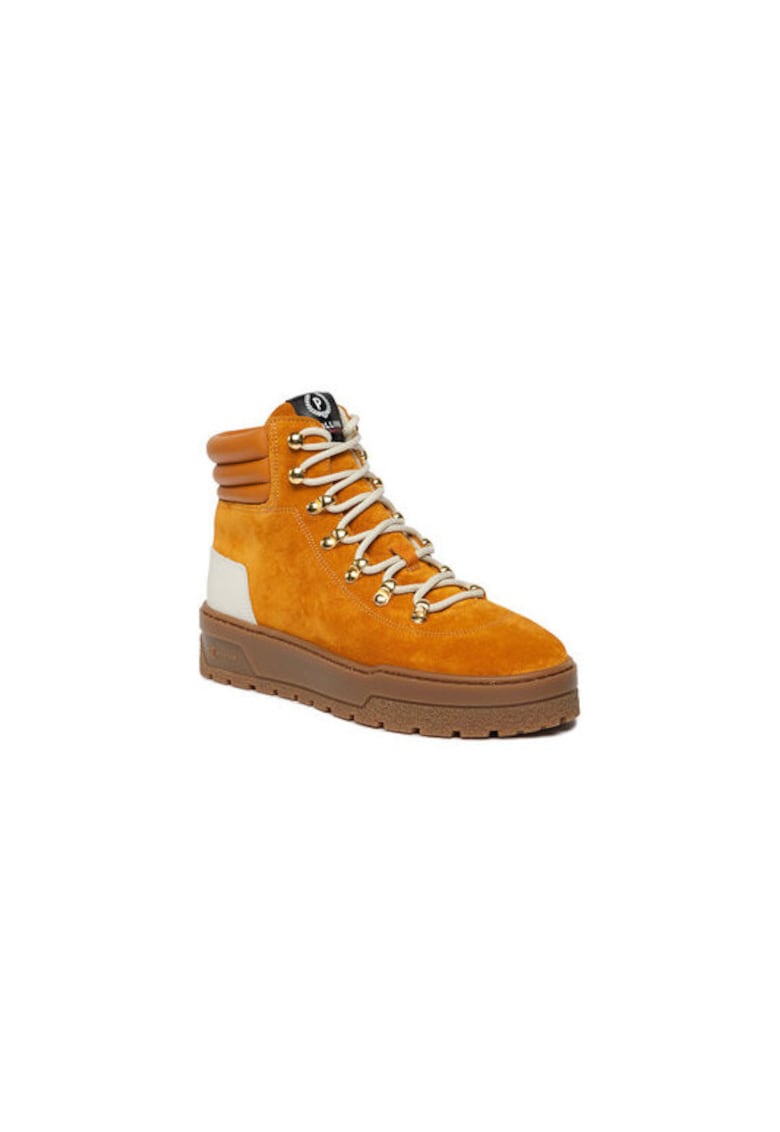 Pantofi sport dama 303258702 - Piele naturala - Portocaliu - Portocaliu
