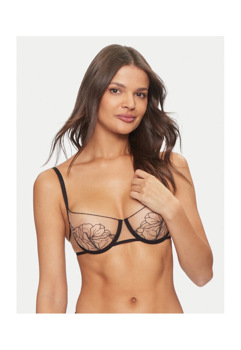 Sutien dama - 304553752 - Poliester - Negru - Negru