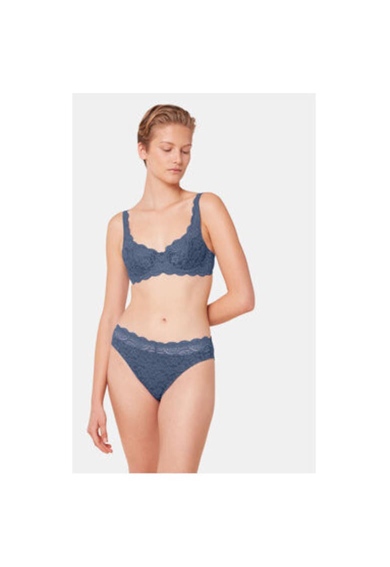 Sutien dama -  303574161 - Poliamida/Bumbac - Albastru