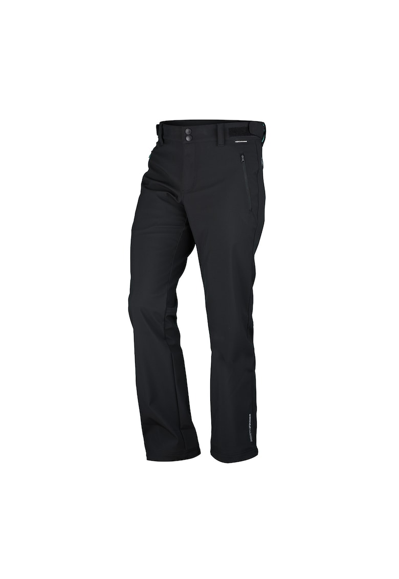 Pantaloni de drumetie din softshell 5K/5K pentru barbati Geron - Negru