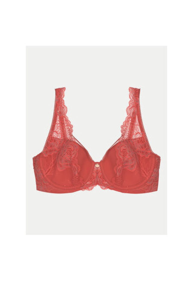 Sutien dama -  303577476 - Poliester/Poliamida/Elastan - Roz