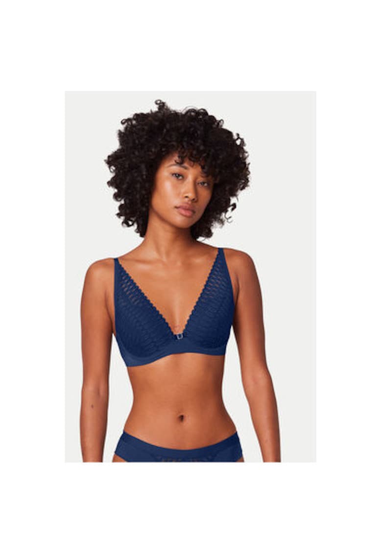 Sutien dama -  303577858 - Poliamida/Poliester - Albastru