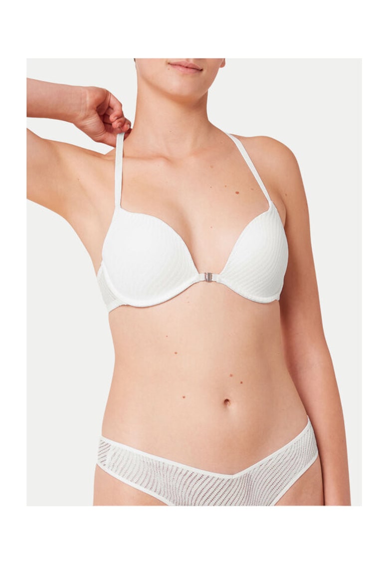 Sutien dama - 303578138 - Poliamida/Poliester - Alb - Alb