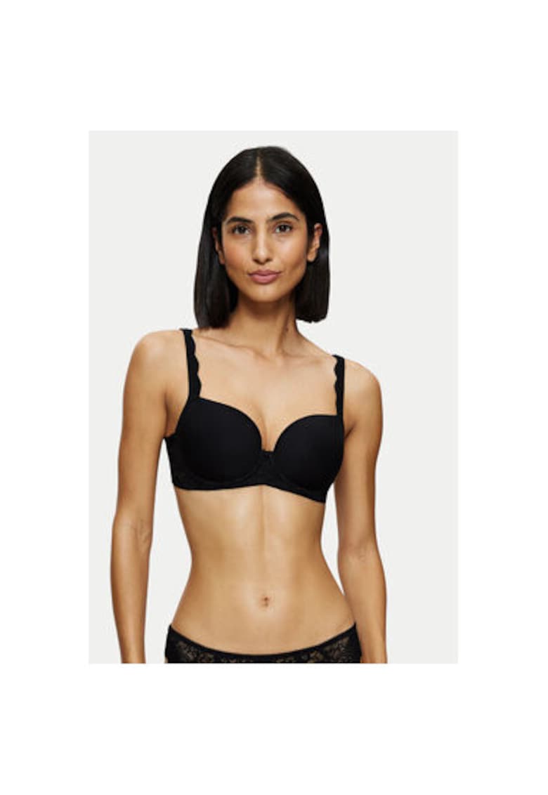 Sutien dama -  304538605 - Poliester/Poliamida - Negru