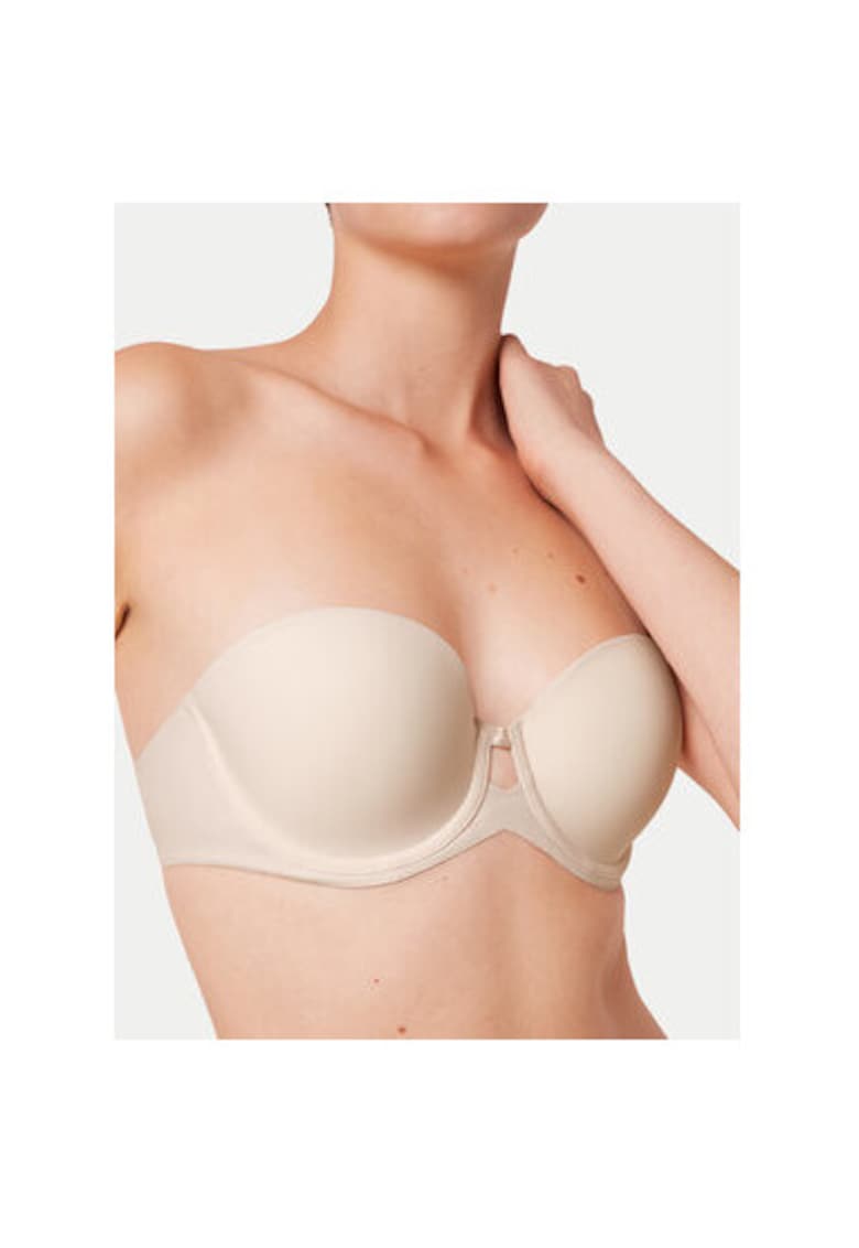 Sutien dama -  303578701 - Poliamida/Poliester/Elastan - Bej